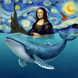 jonah inside the belly of a whale, leonardo davinci, vincent van gogh