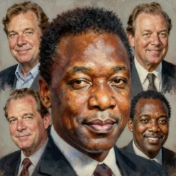 a close - up portrait of louis armstrong, by greg manchess and john singer sargent and jonathan yeo, highly detailed oil painting