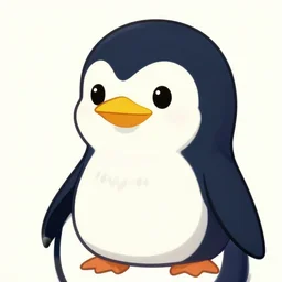beautiful detailed cute character design of a cartoon penguin, tlk, tlk, in the style of'the jungle book'profile pic. deviantart adoptable, style of maple story and zootopia, portrait studio lighting by jessica rossier and brian froud in the style of disney balto, artstation deviantart alphonse mucha