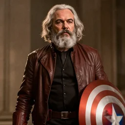 karl marx as a mcu superhero, trailer shot
