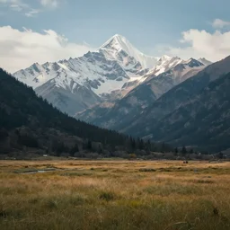 highly detailed photo of dreamy mountains and open field, hyper realistic, concept art, 8 k detail post - processing