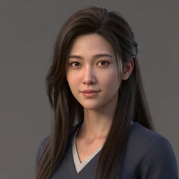 mari setagaya, realistic, 8 k, extremely detailed, cgi, trending on artstation, hyper - realistic render, by greg rutkowski