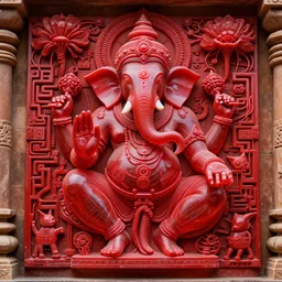 red light, vivid colors, highly detailed, epic Khajuraho, Khajuraho, Khajuraho, Ganesha, Shiva, translucent, SSS, transparent, xray, vaporwave, red, flat shaped chrome relief, fossil, mechanic bionic fungus flower cyberpunk cats skeleton mechabot, maze, wires, joints, buttons, gears, dissection relief, by Lorenzo Ghiberti, by Goga Tandashvili, artstation, cgsociety, at Khajuraho, by jonathan ivy, by artgerm, by david lachapelle, shiny, octane