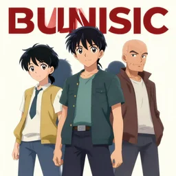 communistic poster with anime styled characters