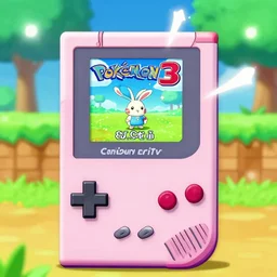 Pokemon gen 3 rabbit gameboy style