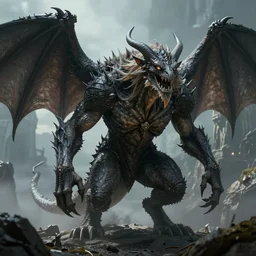 the balrog, lord of the rings, epic, smooth, sharp focus, beautifully detailed, cinematic lighting, by greg rutkowski