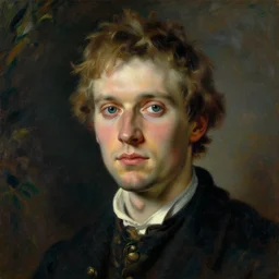 a portrait of a character in a scenic environment by anders zorn
