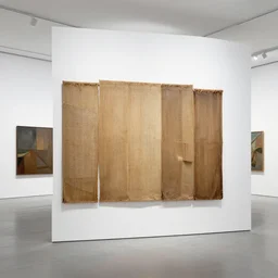 future work of fine art in a white cube by marcel broodthaers