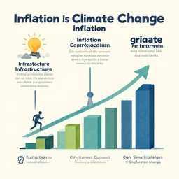 inflation is climate change inflation is infrastructure inflation is growth and climate change is infrastructure