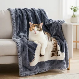 a cat blanket