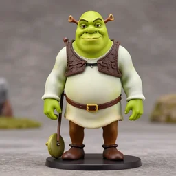 one! anime nendoroid figurine of shrek, fantasy, figurine, product photo
