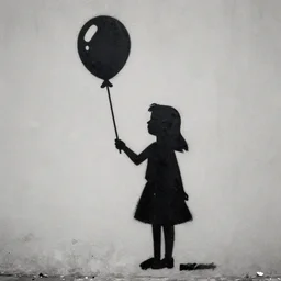 banksy, girl with a balloon ( 2 0 0 5 )