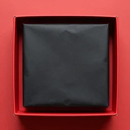 black box wrapped in red