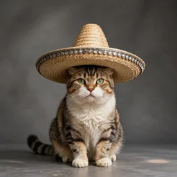 cat in sombrero