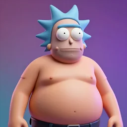hyperrealistic 3 d rendering, fat smooth cronenberg flesh monster rick and morty close up, action figure, sofubi, studio lighting, colored gels, colored background, xf iq 4, 1 5 0 mp, 5 0 mm, f 1. 4, iso 2 0 0, 1 / 1 6