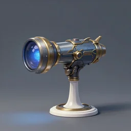 a league of legends concept art of a portal gun from aperture science on a white stand, art by cushart krentz and greg rutkowski, empty background, elegant, sharp focus, morandi color scheme, fantasy style, illustration, high quality, digital art, hyperrealism, octane render, commission art, 4 k resolution