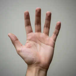 photograoh of my open hand