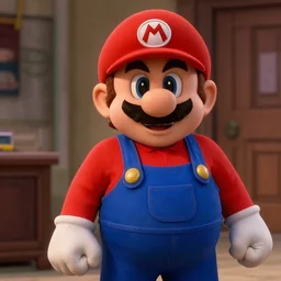 super mario in an episode of the sopranos ( 1 9 9 9 ), 4 k, cinematic, hbo, screencap
