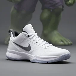 basketball sneakers concept of hulk, trending on artstation, smooth, sharp focus