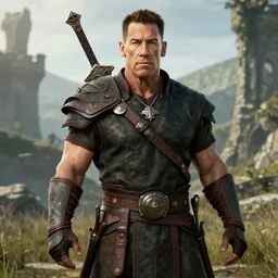 John Cena as an NPC in Skyrim