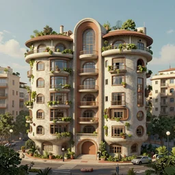 a beautiful detailed highly detailed building townhome by etel adnan, dieselpunk, archdaily, wallpaper, highly detailed, trending on artstation.
