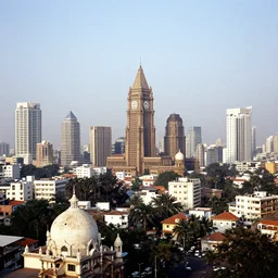 mumbai, professional photography, city skyline, taken in 2 0 7 0