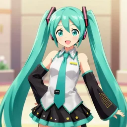 Hatsune Miku as a disney character