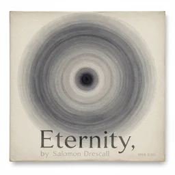 Eternity, by Salomon Drescall (1987), watercolor on canvas