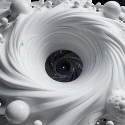 3 d rendering of the vast pulsating interdimensional fractal space portal at the psychedelic event horizon directed by col price, trending on artstation
