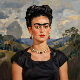 Landscape, by Frida Kahlo.