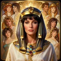 highly detailed portrait of young jane fonda as. cleopatra, unreal engine, fantasy art by greg rutkowski, loish, rhads, ferdinand knab, makoto shinkai and lois van baarle, ilya kuvshinov, rossdraws, tom bagshaw, alphonse mucha, global illumination, radiant light, detailed and intricate environment