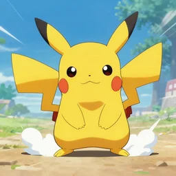 Pikachu having a stroke, 4k