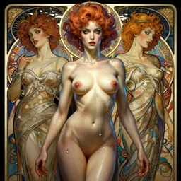 altered carbon, neon, fibonacci, sweat drops, insane, pinup, intricate, highly detailed, digital painting, artstation, concept art, smooth, sharp focus, illustration, Unreal Engine 5, 8K, art by artgerm and greg rutkowski and alphonse mucha