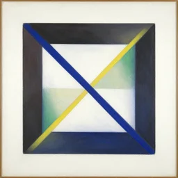 a simple geometric painting by robert delaunay