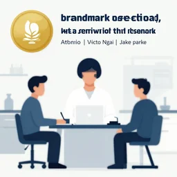 brandmark for a research lab that studies attention, a wandering mind, victo ngai, jake parker, minimalist, vector art, award winning