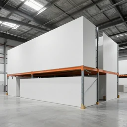 a modern warehouse by m c esher