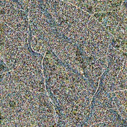 closeup straight riverbed, topview map, miniature photography, h0, 1:87, river, highly detailed, satellite image, game map, anno 1404, monkey island, civilization, by tim hildebrandt, by rhads, megascans texture