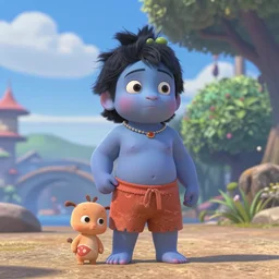 Krishna as seen in Disney Pixar's Up (2009)