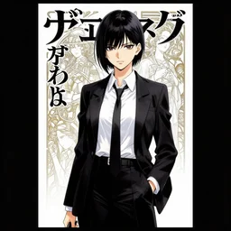 professionally drawn shoujo mature cyberpunk detective horror romance manga comic cover full color, beautifully drawn coherent professional, drawn by ilya kuvshinov, dave mckean, alphonse mucha and tsutomu nihei. japanese script kanji hiragana on the cover. simplistic minimalist stylized cover art.