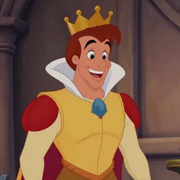 leatherface as a prince, disney animation