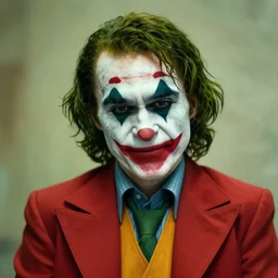 uncanny valley portrait of alex cosplaying as the joker, by jon mcnaughton zdzisław artstation