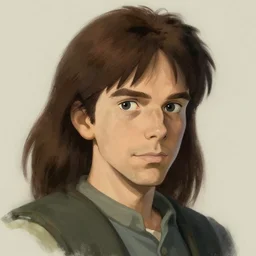 dacre montgomery portrait, art by studio ghibli and greg rutkowski and artgerm and ilya kuvshinov, portrait, d & d, fantasy, highly detailed, digital painting, headshot, trending on artstation, concept art, sharp focus, illustration