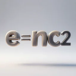 e = mc 2 styled in unreal engine 5, 8 k, octane rendered, extreme detail, 3 d
