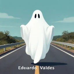 a ghost on the highway by eduardo valdes - hevia