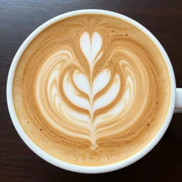 spiral galaxy latte art