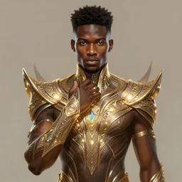 symmetry!! portrait of apex legends african man, intricate, elegant, glowing lights, highly detailed, digital painting, artstation, glamor pose, concept art, smooth, sharp focus, illustration, art by artgerm and greg rutkowski, artey freytag