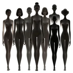 symmetry! portrait of multiple human in solid silhouettes, posing, mooc, organic and intricate, elegant, highly detailed, concept art, sharp focus, illustration, high contrast, shadows, painted with colored pencils on white, 8 k