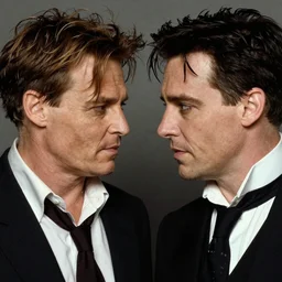 face swapp between Johnny Depp and Jim Carrey