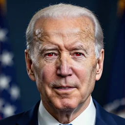 A portrait of joe biden with stoned red eyes, highly detailed, studio lighting, professional photograph, 4K HD