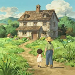 Tour Zamansky in the style of studio ghibli, beautiful landscape, intense lighting, 8k, trending on artstation